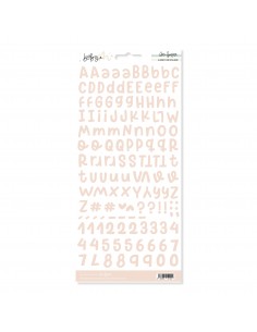 BABYM Alfabeto rosa bebé