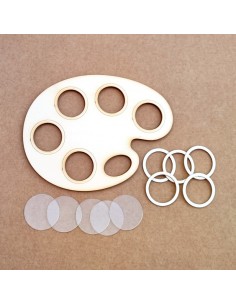 Shaker paint palette 2