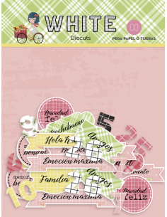 WHITE Diecuts OFERTA