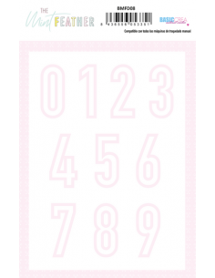 ERESARTE Troquel números 10pcs 2