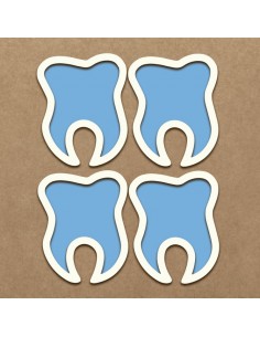 Set de 4 shaker DIENTES