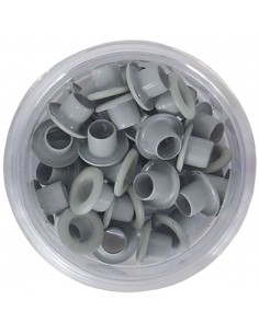 AD eyelets 40uds AZUL GRIS...