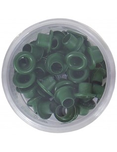 AD eyelets 40uds VERDE...