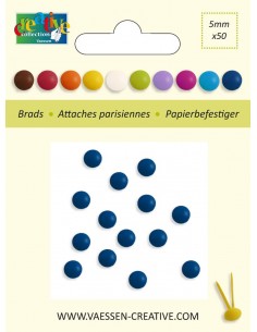 Brads 5mm 50uds AZUL