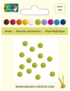 Brads 5mm 50uds VERDE