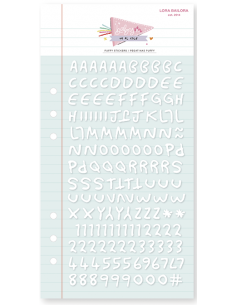 BABY C Alfabeto blanco OFERTA