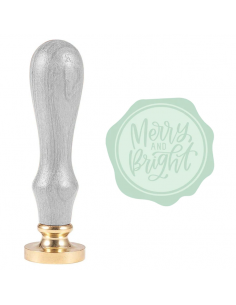 CELEB sello lacre Merry Bright