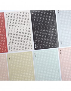 Pegatinas ABC documenta VERDE 2