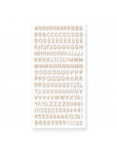 BLOOM alfabeto madera