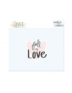 SALVAJE Troquel FALL IN LOVE