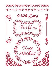 Stencil G 21x29,7cm OFERTA