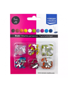 Brads 8mm 48uds SURTIDO