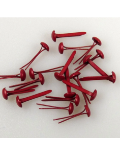 Brads 3mm 40uds ROJO