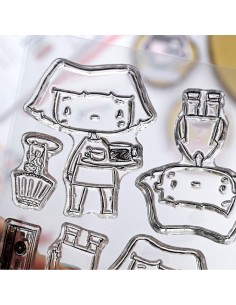 DESTINO sello clear stamp 2