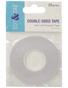 Cinta d0ble cara 3mmx22m