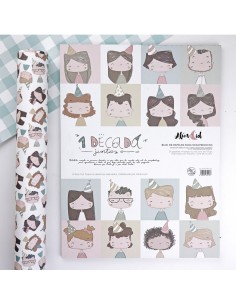 DECADA Bloc papel 9x12