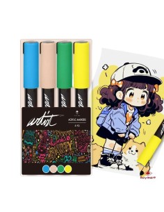 ARTIST Rot acrilicos PASTEL...