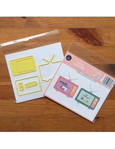 RETRO troquel TELEVISOR