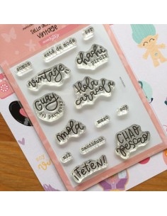 RETRO Sello vintage 2