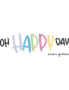 HAPPY 25 marcos + chipboards 2