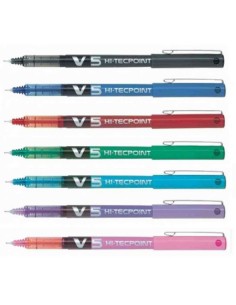 Pilot rotulador V5 Azul claro 2