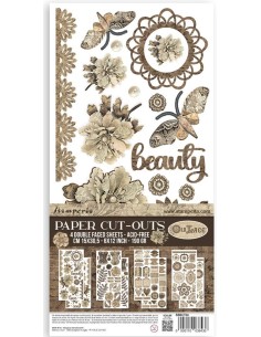 OLDLACE 4 hojas diecuts 15x30