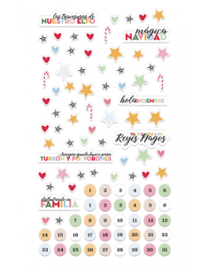 NORTH Pegatinas puffy (105)