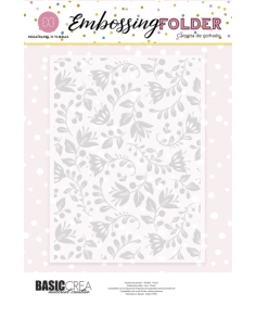 NORTH carpeta embossing flores