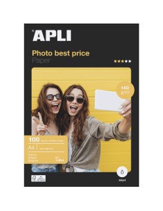 APLI papel foto A4 140g brillo