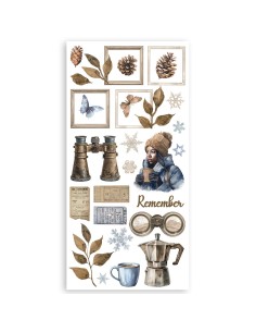 DEWDROPS 4 hojas diecuts 15x30 2