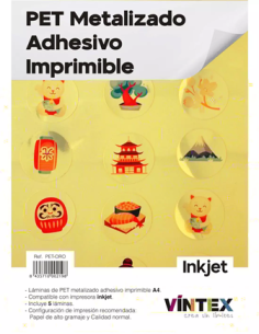 VINTEX Pet METALIZADO ORO...