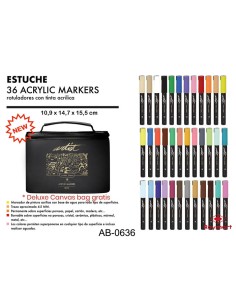 ARTIST Rot acrílicos 36uds...