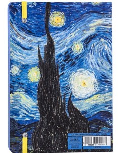 Cuaderno NOCHE ESTRELLA A5 4x4