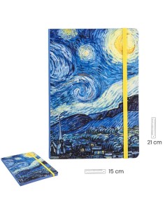 Cuaderno NOCHE ESTRELLA A5 4x4 2