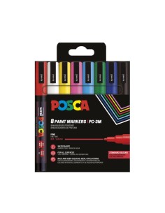 UNI Posca PC-3M 8 uds...