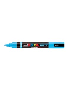 Uni Posca 5BRUSH AZUL CL -8-