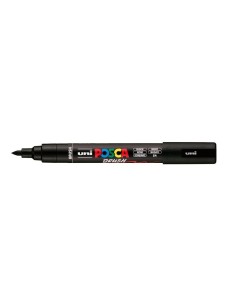 Uni Posca 5BRUSH NEGRO -24-