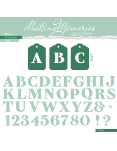 SALTED Troquel gift tag...