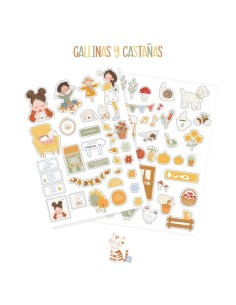 GALLINAS Diecuts coleccion...