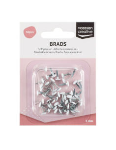 Brads 5mm 50uds BLANCO