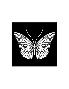 QUIETDAYS Stencil 12x12cm...