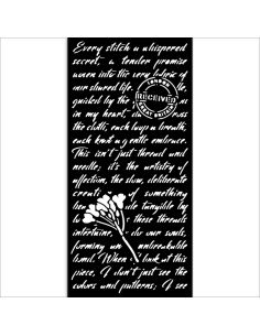 QUIETDAYS Stencil 12x25 -136- 2