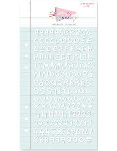 BABY C Alfabeto blanco