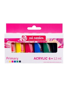 TAC Acrílico 6x12ml PRIMARIO